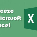 Cara Freeze Excel
